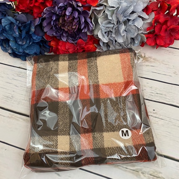 Buffalo Plaid Asymmetric Sleeveless Vest Cardigan - Picture 14 of 16